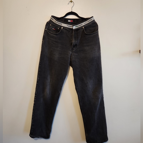 Tommy Hilfiger Other - Vintage Tommy Hilfiger Black Denim